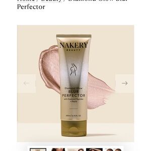 Nakery Beauty Diamond Glow Blur Perfector – Rose Gold Highlighter
